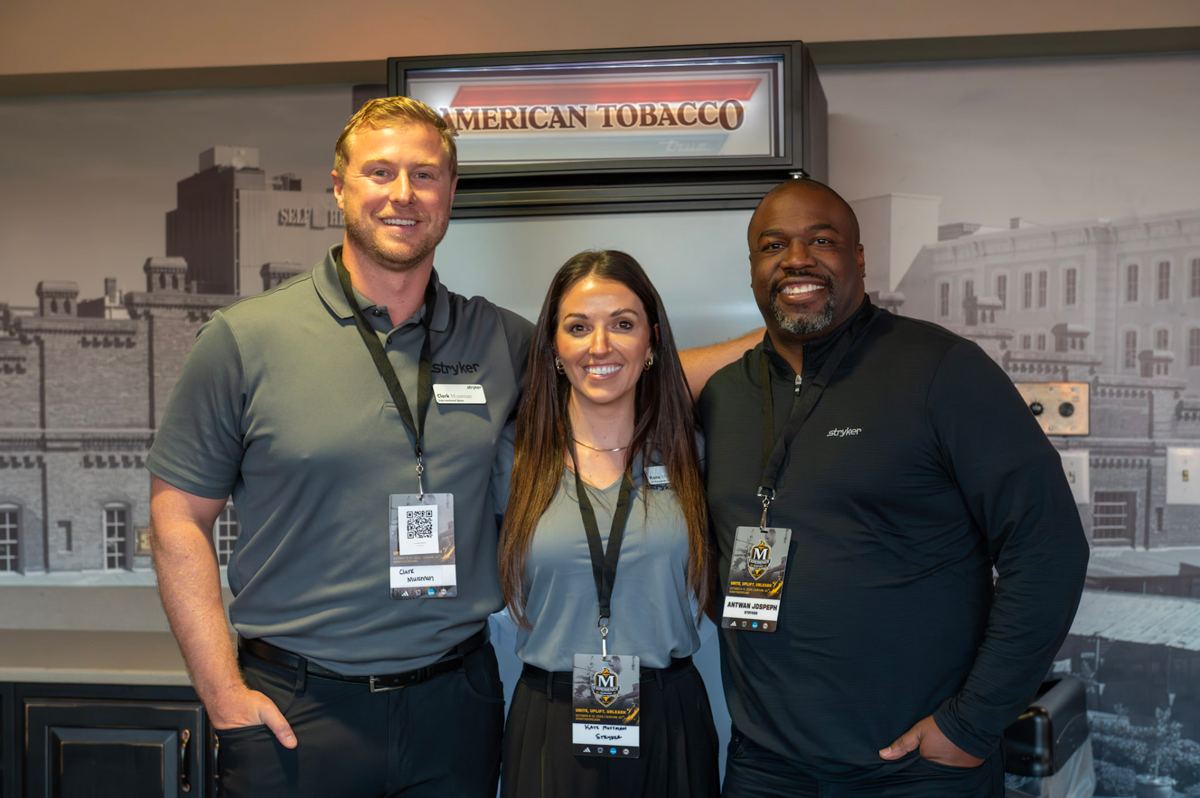 Stryker representatives at The McLendon Experience in Durham